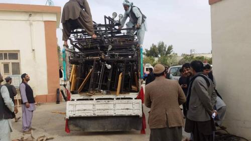Unsere Sachspenden gingen an ein Krankenhaus im Distrikt Kandahar.