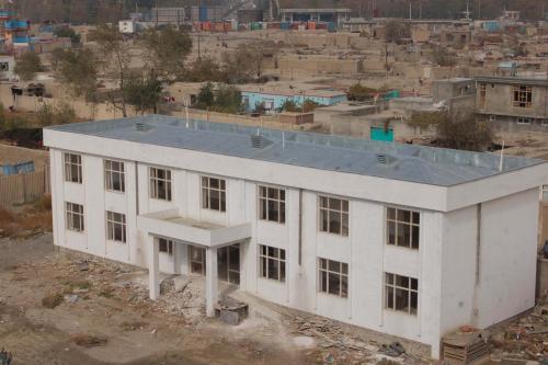 Ein Krankenhaus in Afghanistan, das durch unsere Spenden gebaut werden konnte.